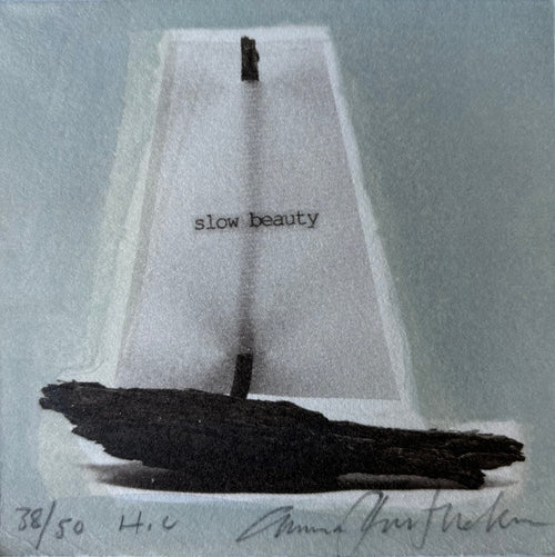 Slow Beauty — lithography by Anna Berthelsen
