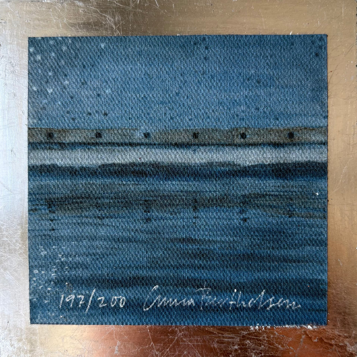 Slow Bridge, 10x10 cm
