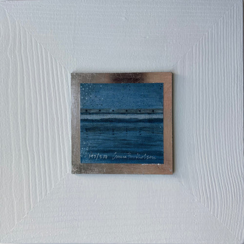 Slow Bridge, framed, 25.5x25.5 cm