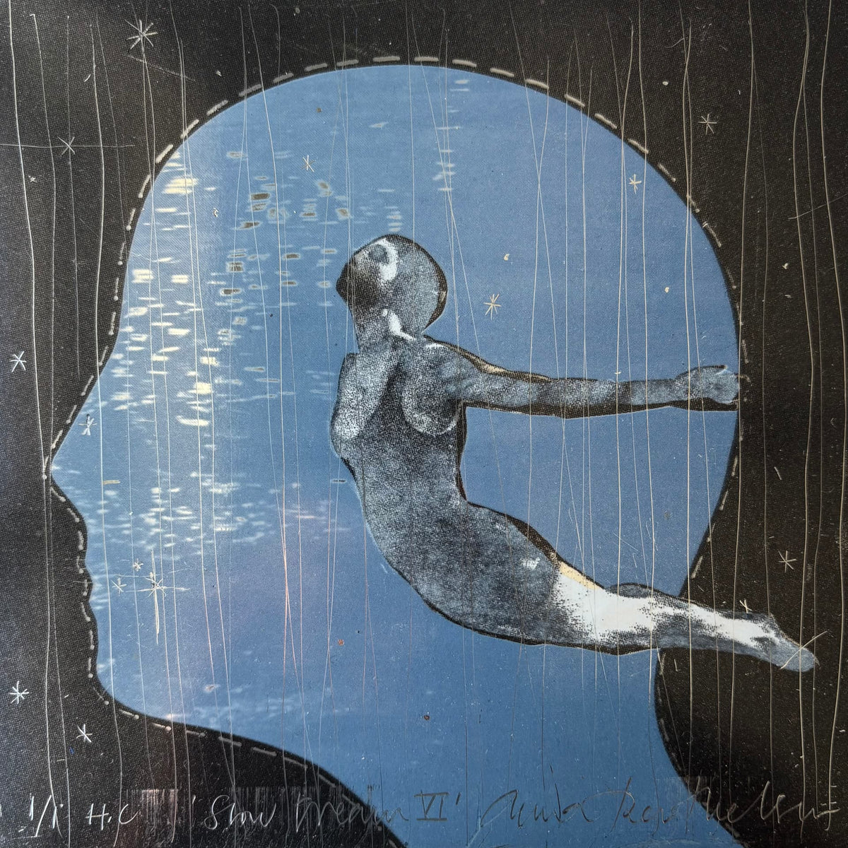Slow Dream VI, 20x20 cm, 1/1