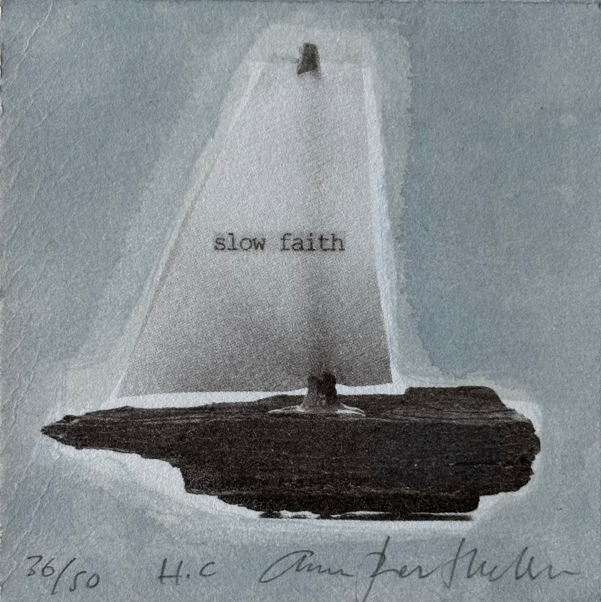 Slow Faith lithograph
