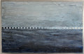 Slow Heaven and Sea — mixed media original, 90x140 cm