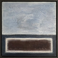 Slow Landscape — mixed media original, 60x60 cm