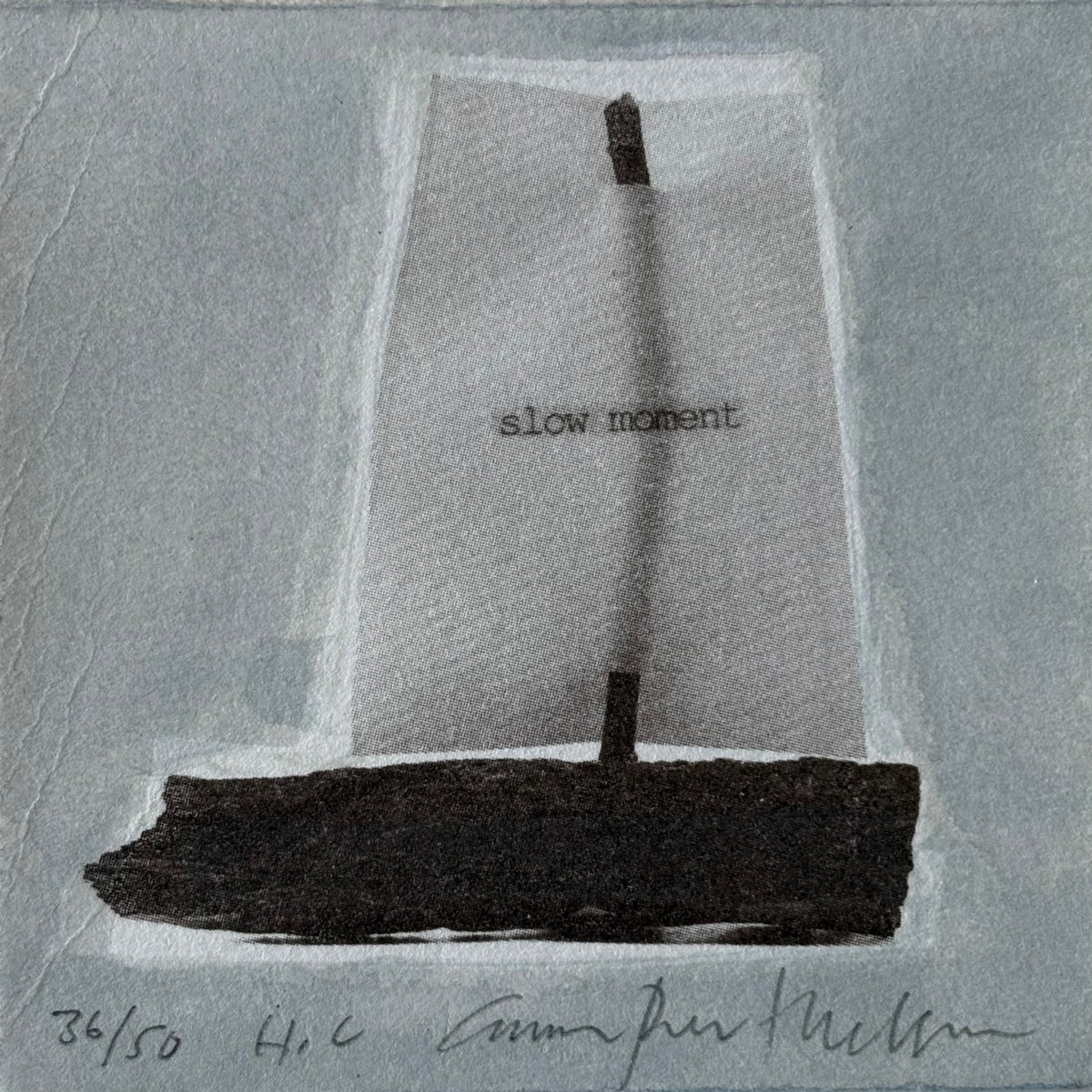 Slow Moment lithograph
