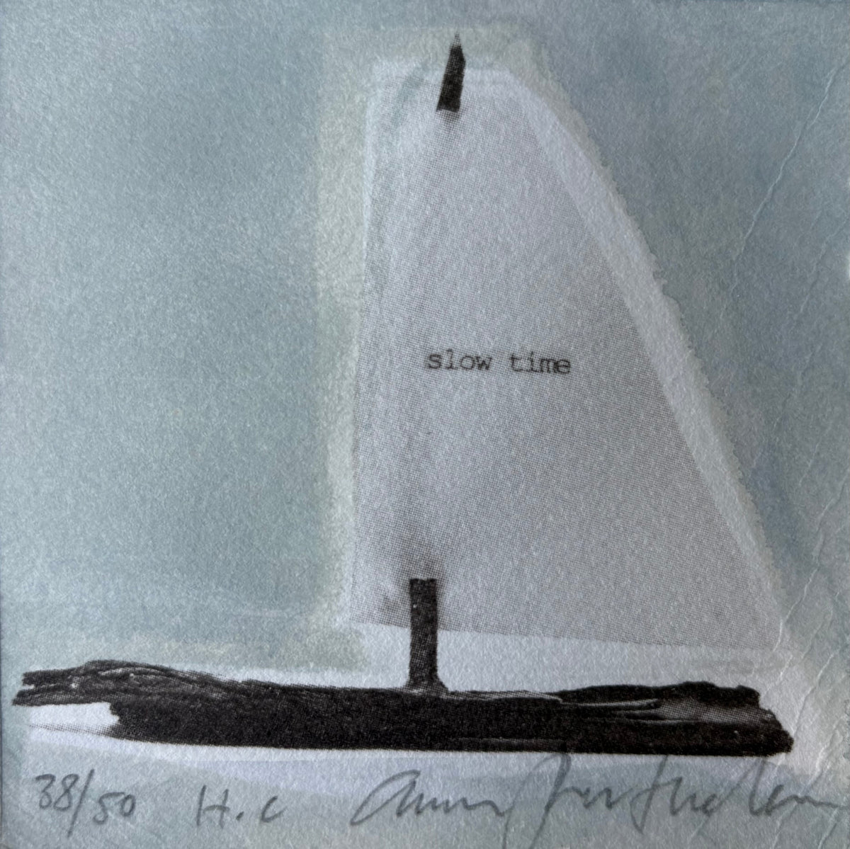 Slow Time — lithograph by Anna Berthelsen